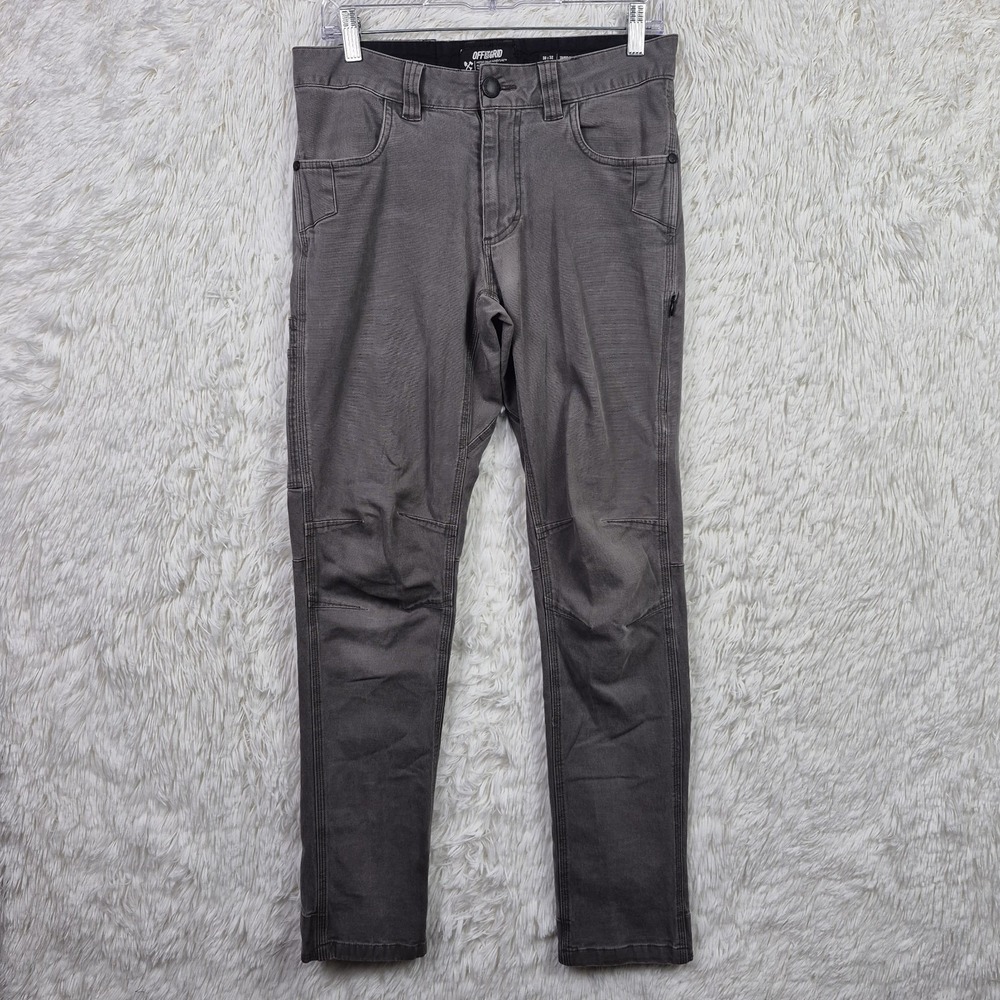 Off The Grid Pants Gray 30x32 Taper Fit Cargo Trailblazer Workwear Trades